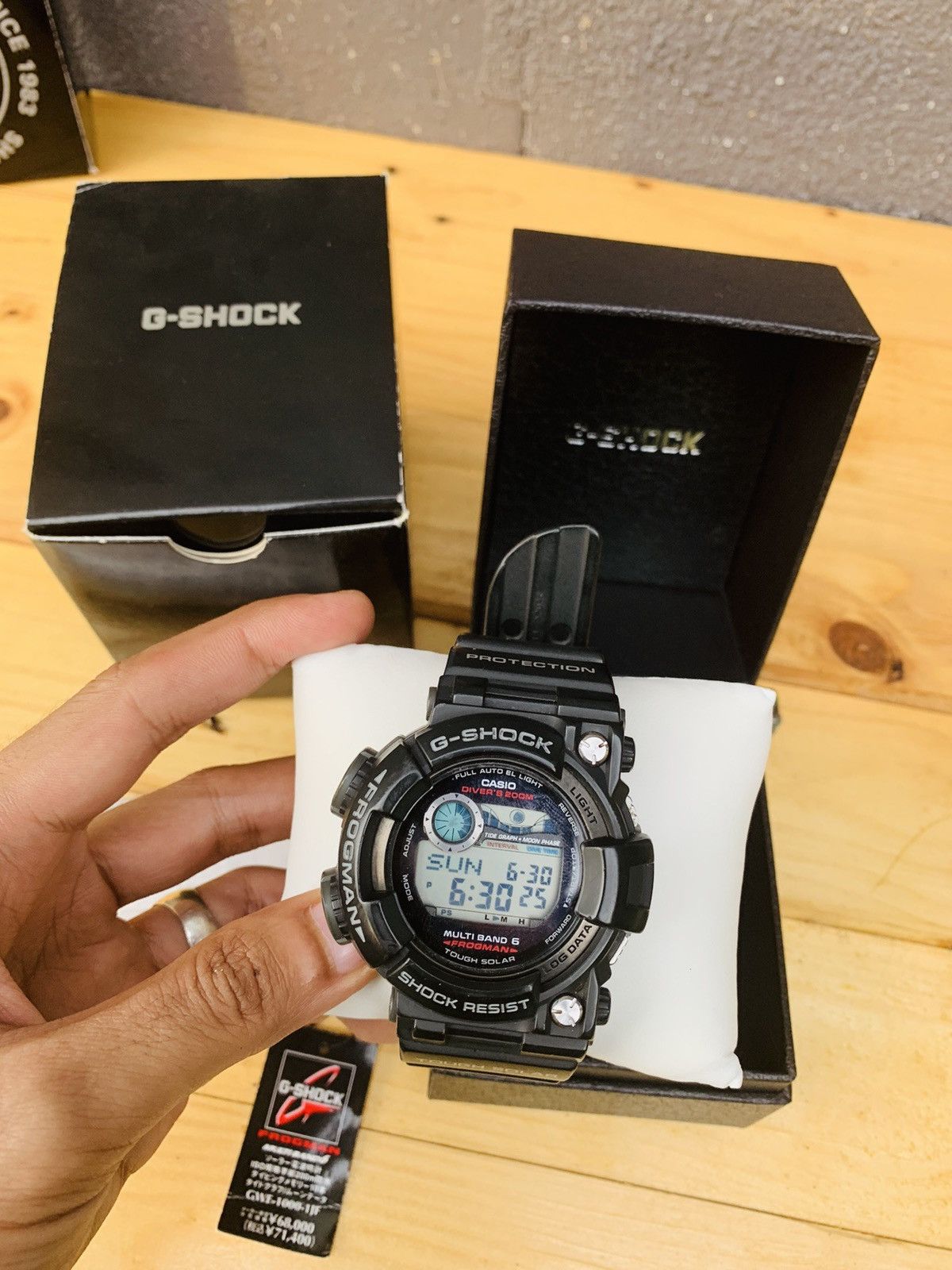 G Shock Casio G Shock Frogman GWF-1000-1JF (JAPAN SET) | Grailed