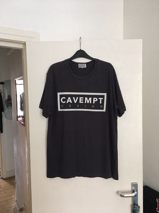 Cav Empt cav empt design t shirt xl dye washed black Grailed