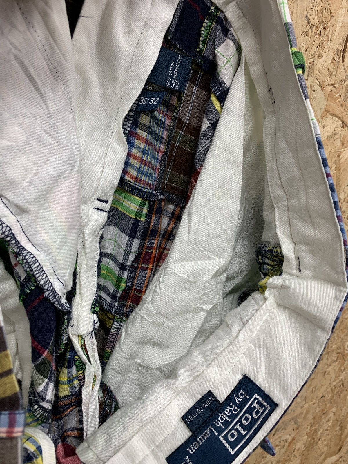 Polo Ralph Lauren × Vintage vintage polo ralph lauren patchwork design Size US 36 / EU 52 - 10 Thumbnail