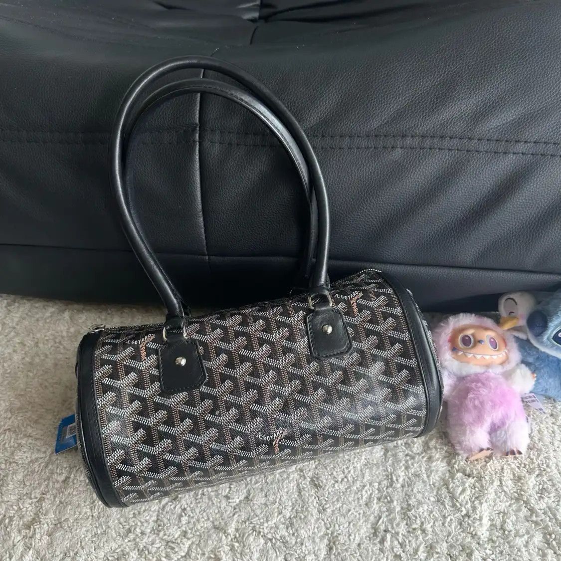 Goyard GOYARD Alto Small black fabric shoulder bag Size ONE SIZE - 4 Thumbnail