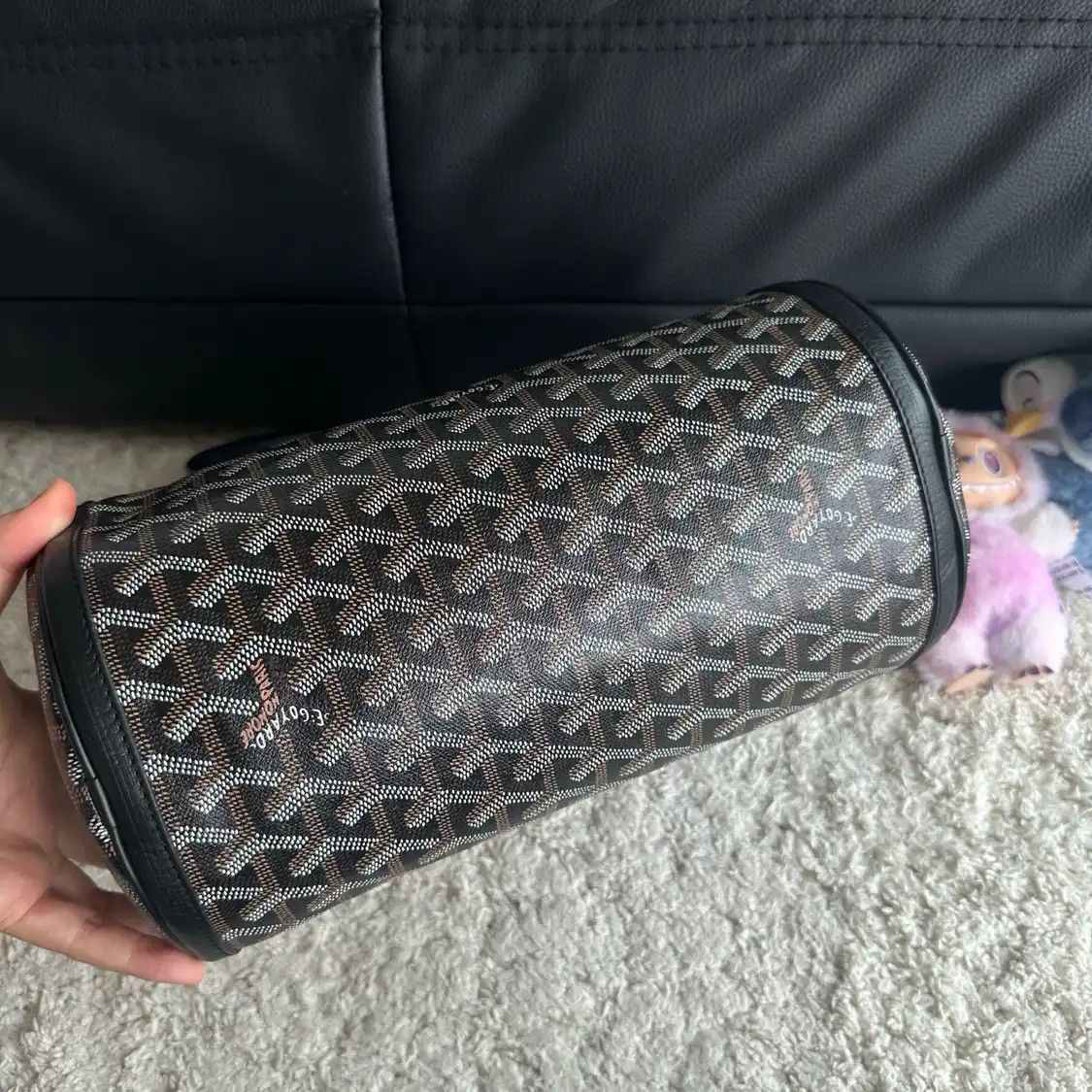 Goyard GOYARD Alto Small black fabric shoulder bag Size ONE SIZE - 5 Thumbnail