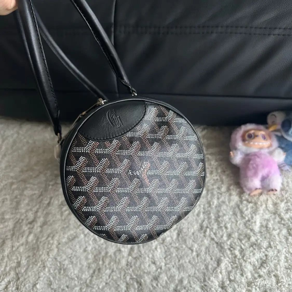 Goyard GOYARD Alto Small black fabric shoulder bag Size ONE SIZE - 3 Thumbnail