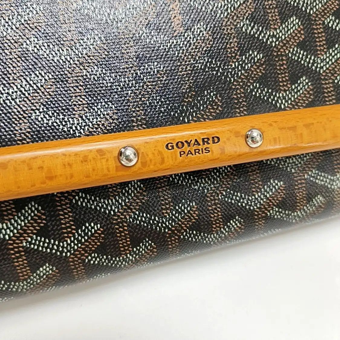 Goyard GOYARD Monte-Carlo Small black coated canvas print shoulder bag crossbody bag si Size ONE SIZE - 10 Thumbnail