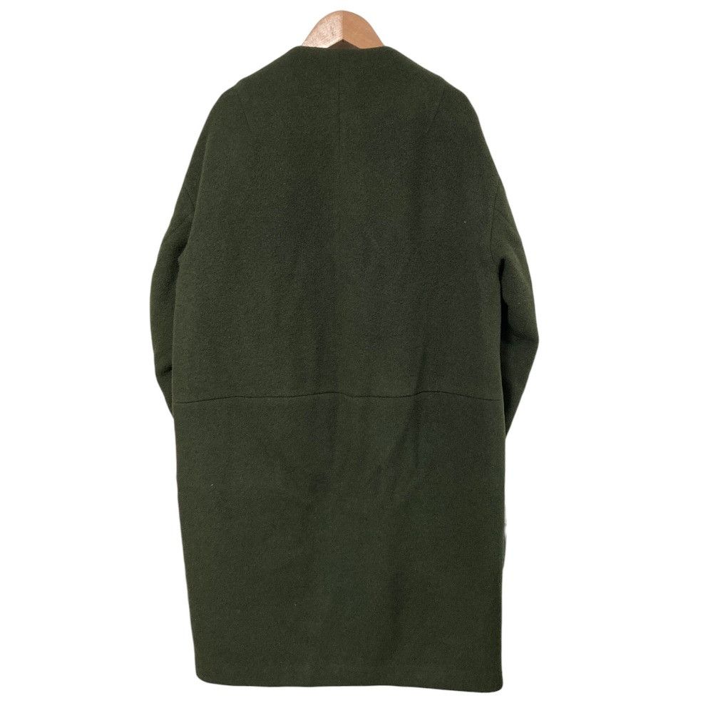 Other CLANE Wool Cocoon Collarless Coat Textile Outerwear DUTY 
