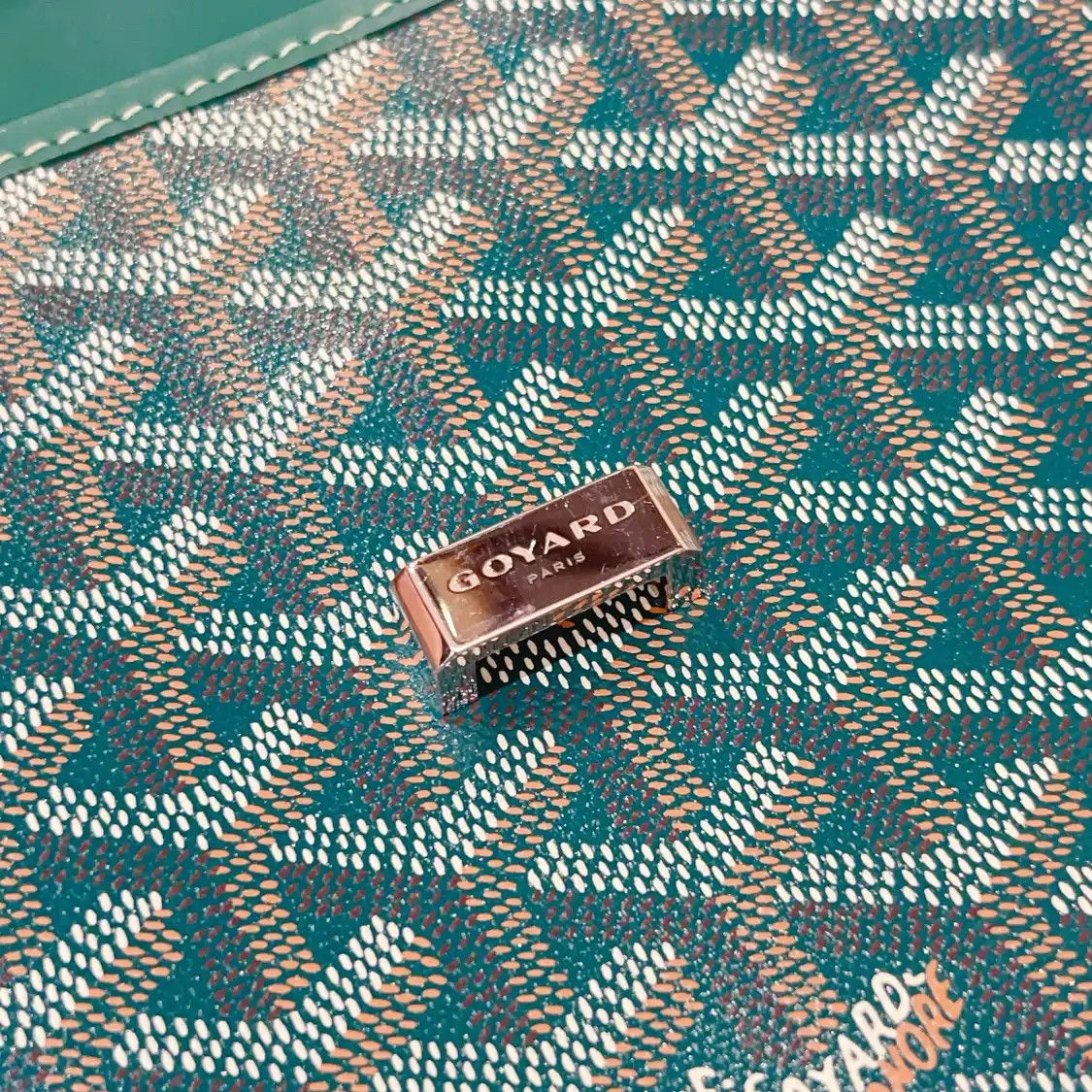 Goyard GOYARD Belvedere green coated canvas print crossbody bag Size ONE SIZE - 9 Thumbnail