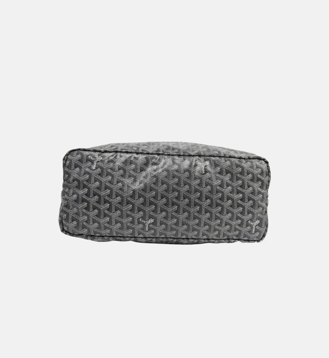 Goyard GOYARD Saint Louis Small grey coated canvas handbag shoulder bag sub-pocket Size ONE SIZE - 6 Thumbnail