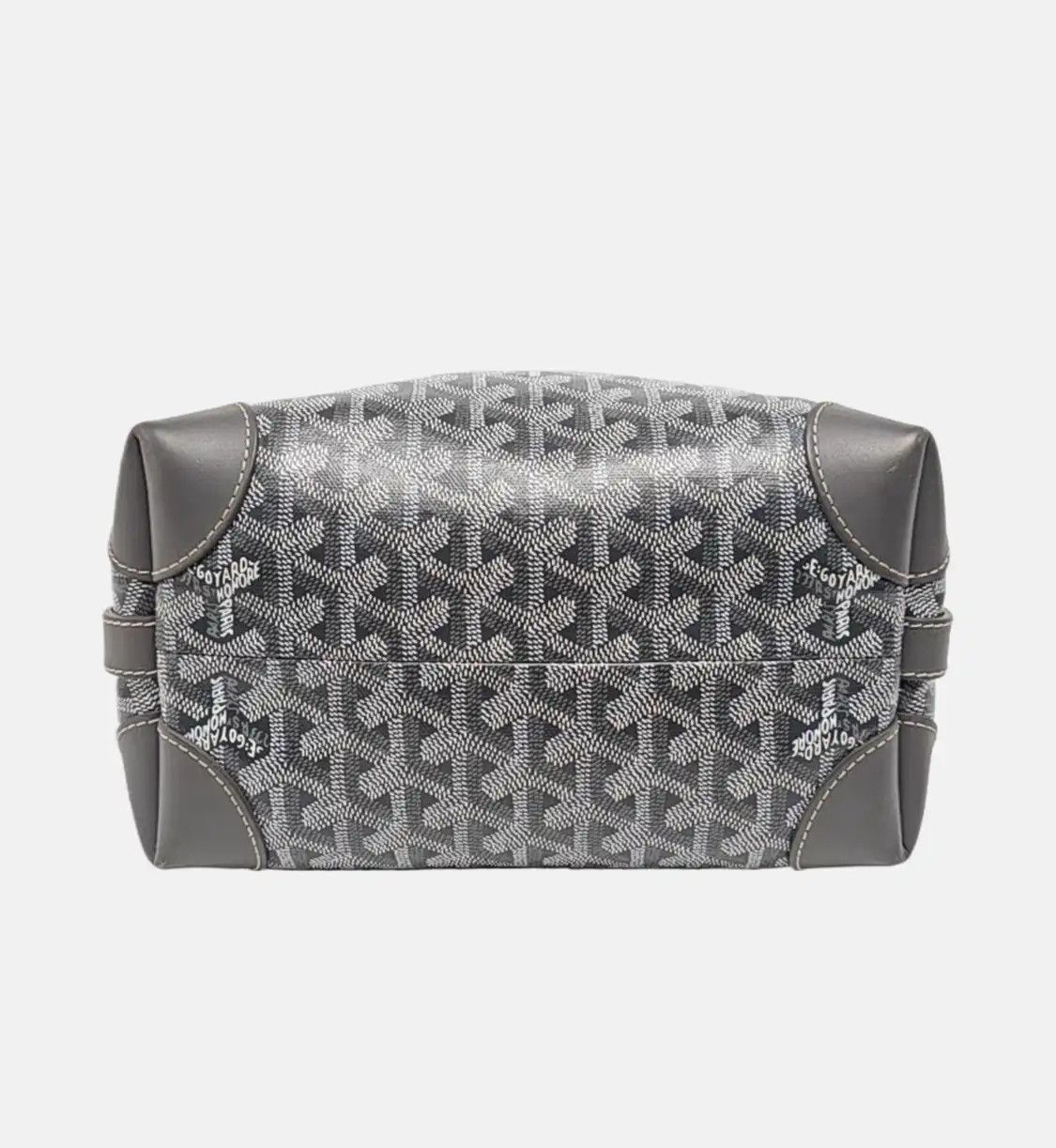 Goyard GOYARD Vendme grey coated canvas print handbag silver hardware Size ONE SIZE - 6 Thumbnail
