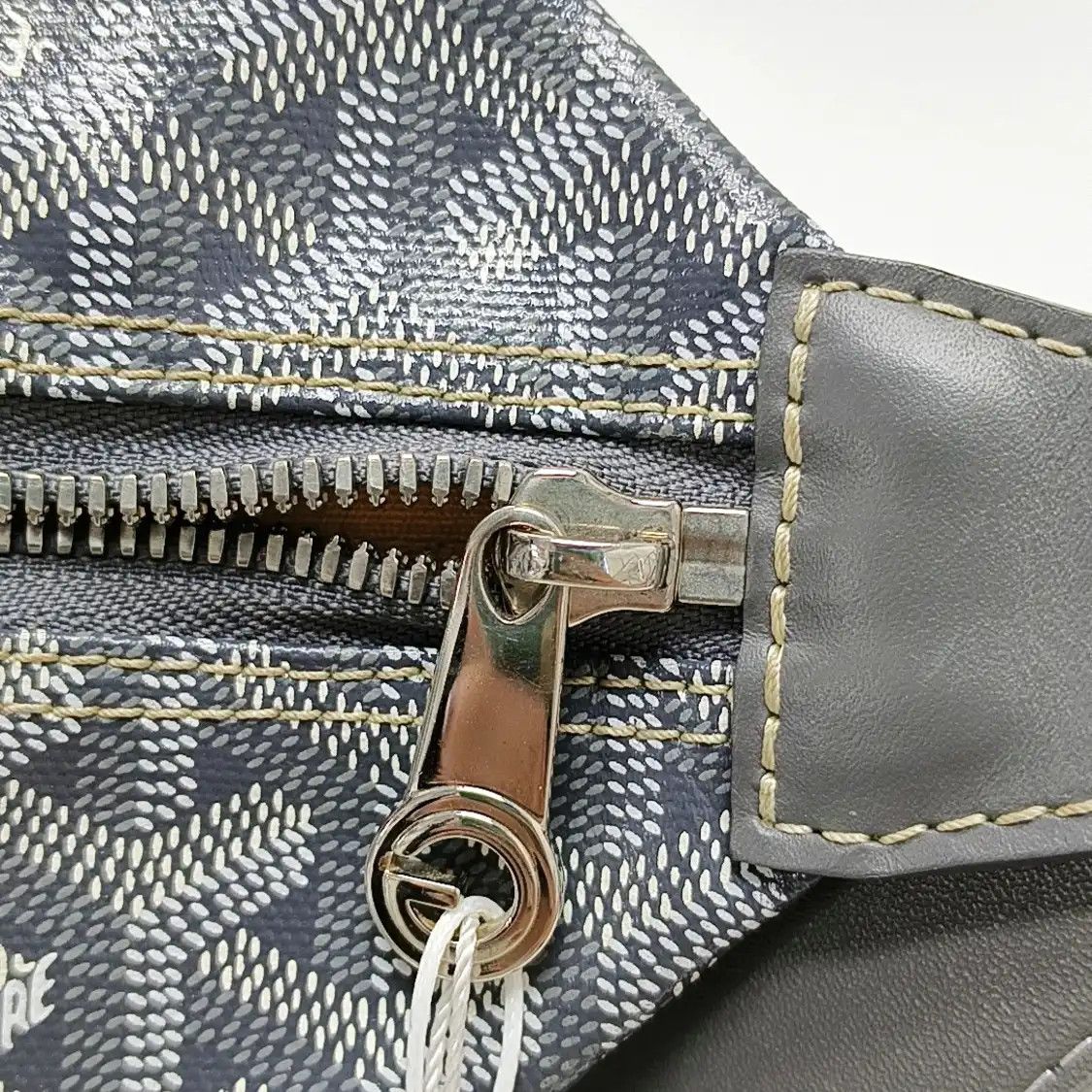 Goyard GOYARD Vendme grey coated canvas print handbag silver hardware Size ONE SIZE - 15 Thumbnail