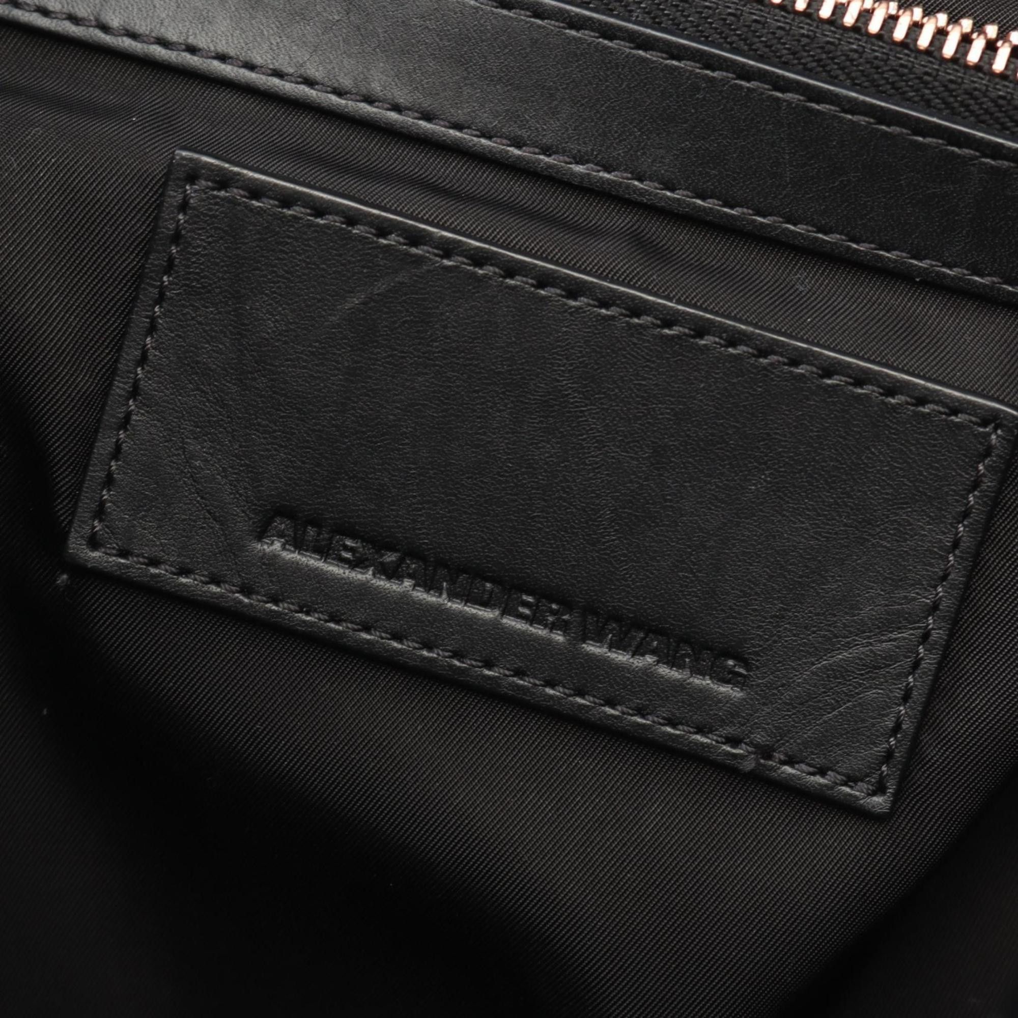 Alexander Wang Leather Black Pebbled Prisma Backpack - Pre-loved Alexander Wang Leather Backpack - Blue Backpacks, Handbags  main image 2