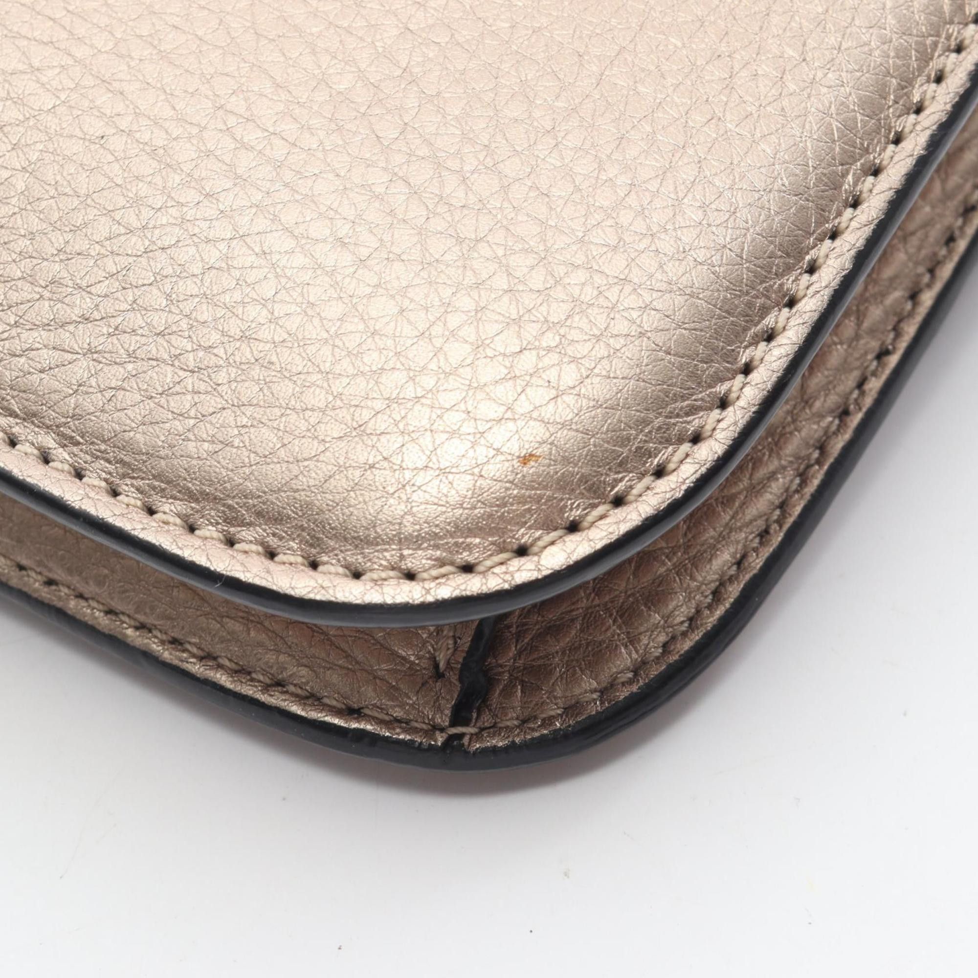 Valentino Valentino Rockstud shoulder bag, leather, women's, gold Size ONE SIZE - 13 Thumbnail