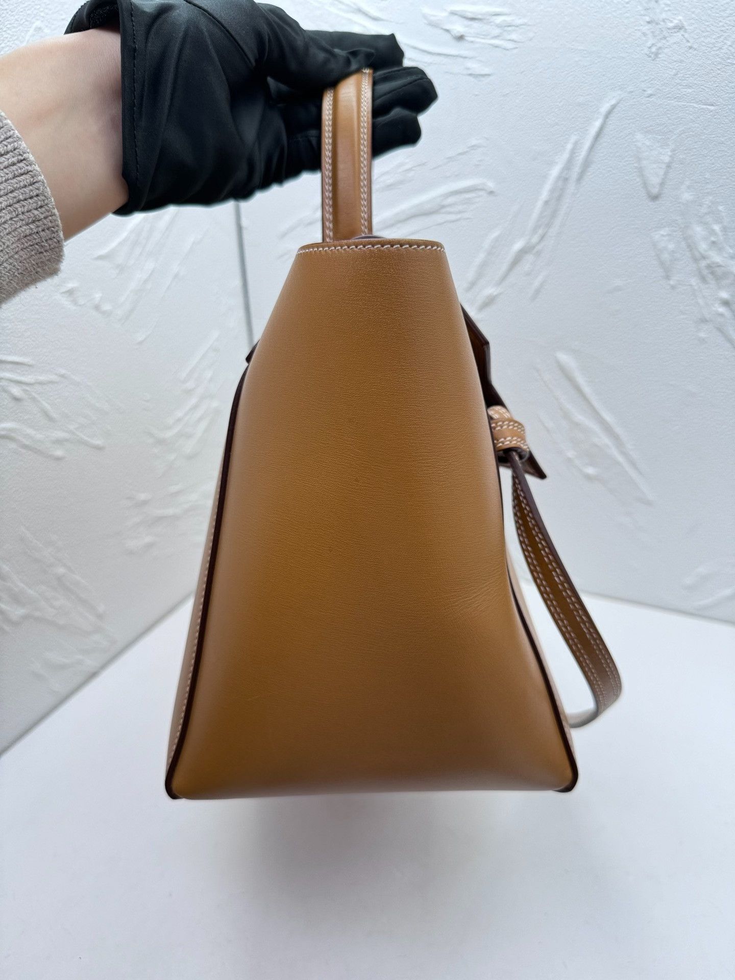 Celine Celine Belt Mini Brown Gold Buckle Bag Size ONE SIZE - 3 Thumbnail