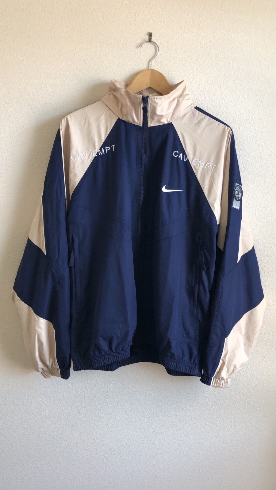 レアUSED] NIKE x C.E CAVEMPT TRACK JACKET - ナイロンジャケット