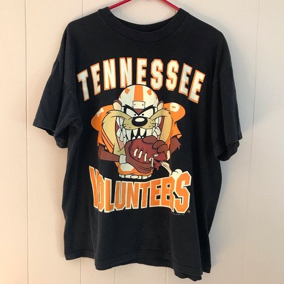 Vintage 90s Single Stitch Looney Tunes UT Tennessee VOLS T Shirt 1994