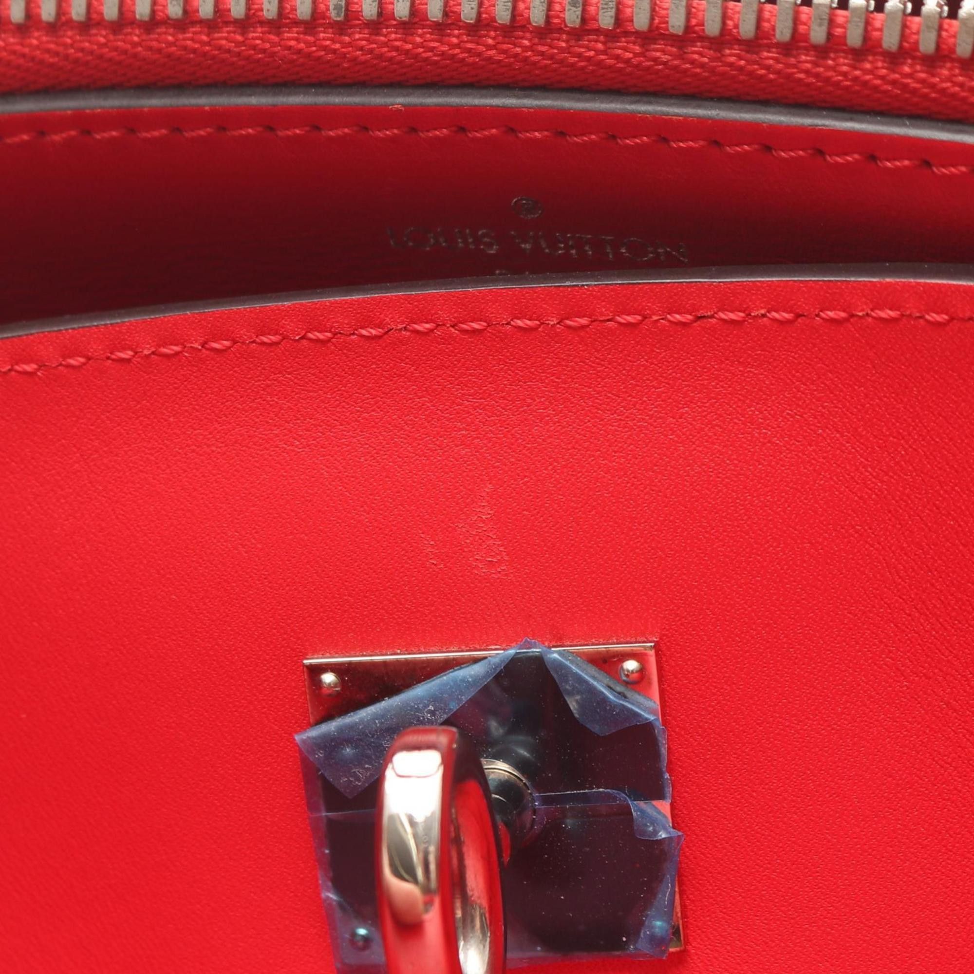 Louis Vuitton Louis Vuitton City Steamer MM Handbag, Leather, Women's, Red, M51027 Size ONE SIZE - 11 Thumbnail