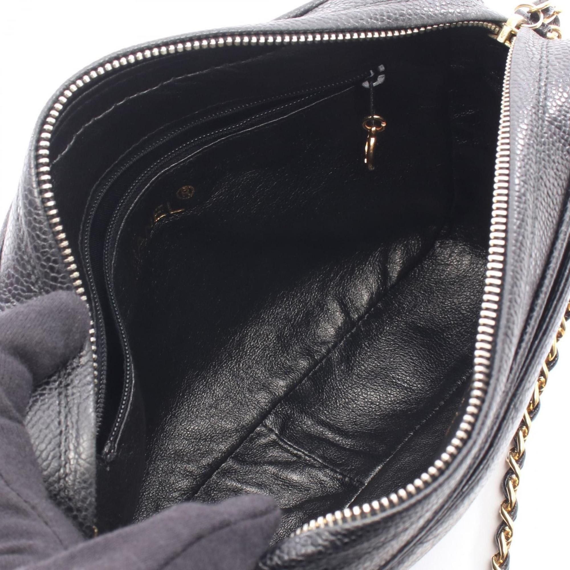Chanel CHANEL Matelasse Coco Ball Shoulder Bag in Calfskin Leather (Cowhide) for Women, Black Size ONE SIZE - 3 Thumbnail