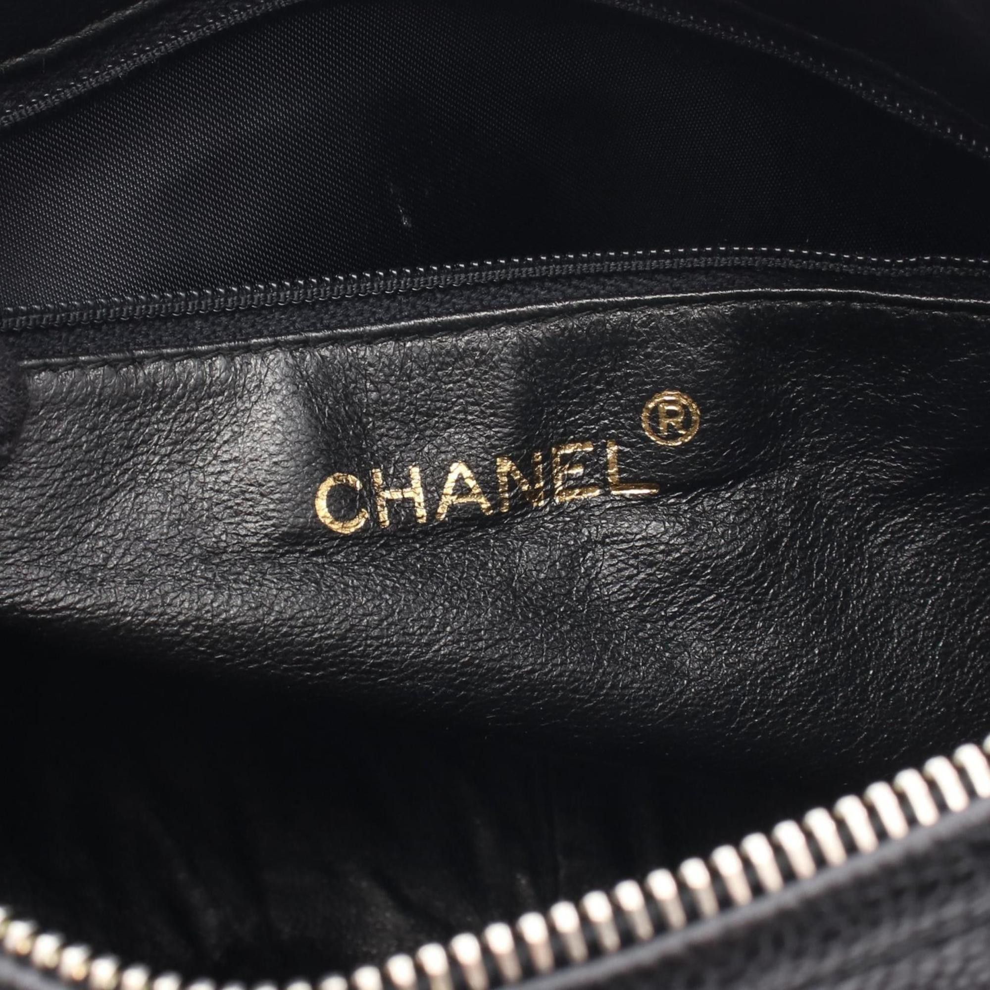 Chanel CHANEL Matelasse Coco Ball Shoulder Bag in Calfskin Leather (Cowhide) for Women, Black Size ONE SIZE - 4 Thumbnail