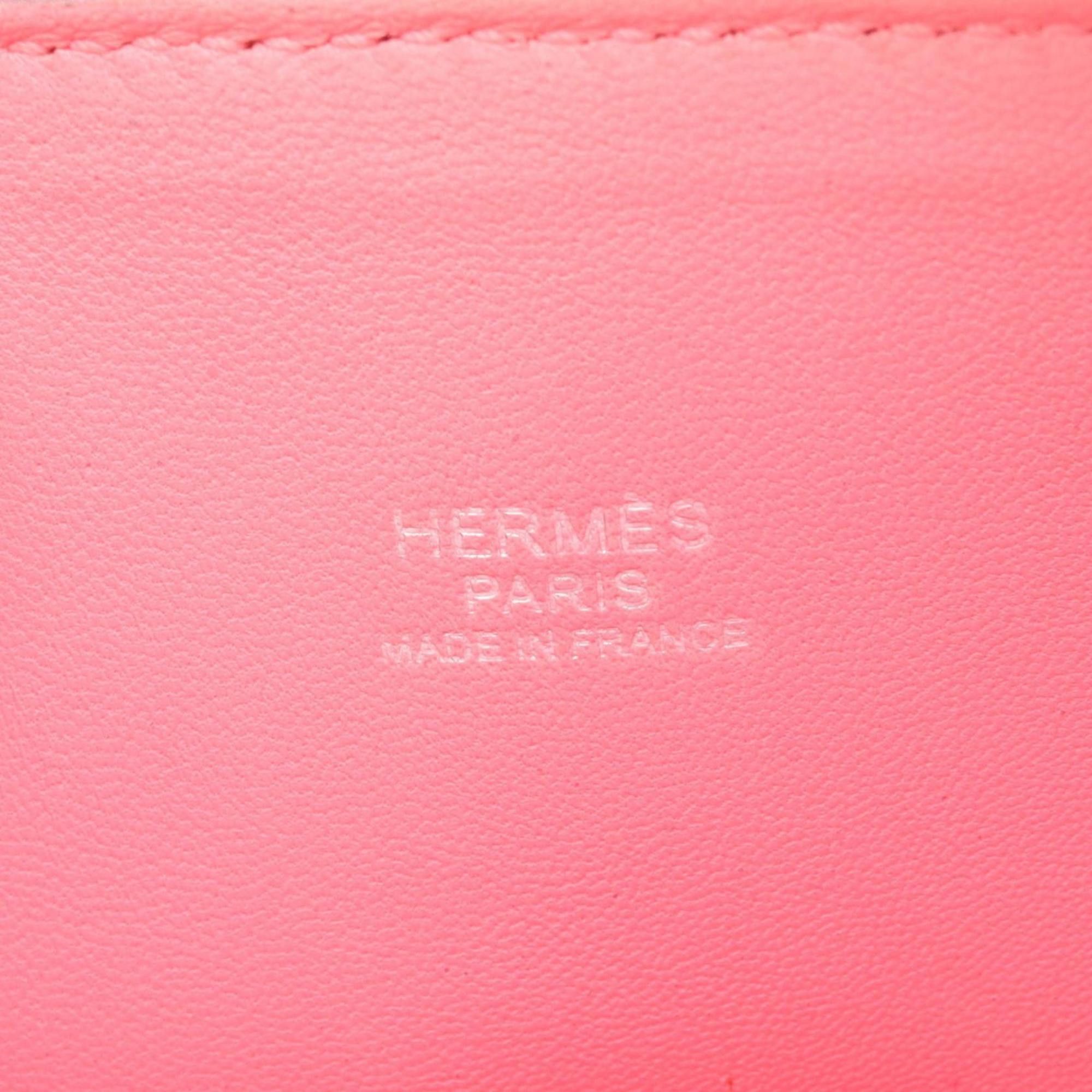 Hermes Hermes Hermès Bolide 27 Handbag, Leather, Epsom Women's, Pink, 041693CK Size ONE SIZE - 4 Thumbnail