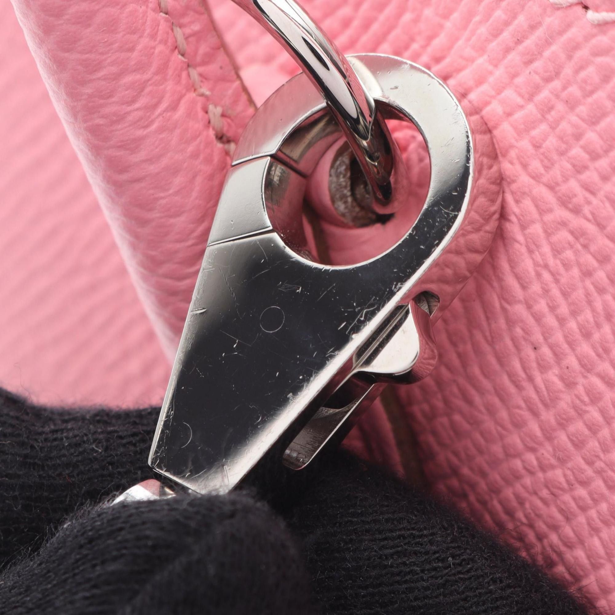 Hermes Hermes Hermès Bolide 27 Handbag, Leather, Epsom Women's, Pink, 041693CK Size ONE SIZE - 11 Thumbnail