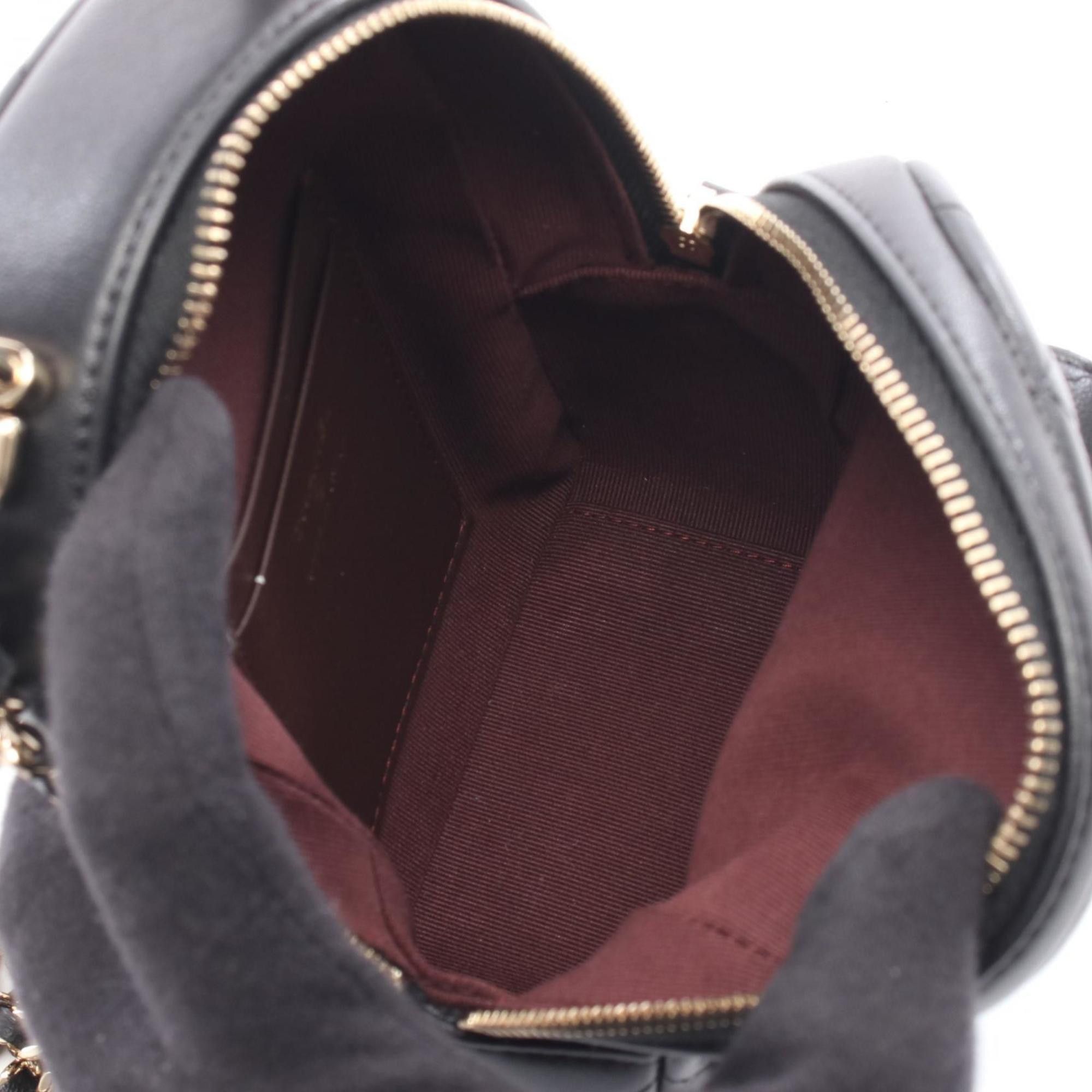 Chanel CHANEL Matelasse Backpack/Handbag, Leather, Women's, Black, AP3753 Size ONE SIZE - 3 Thumbnail