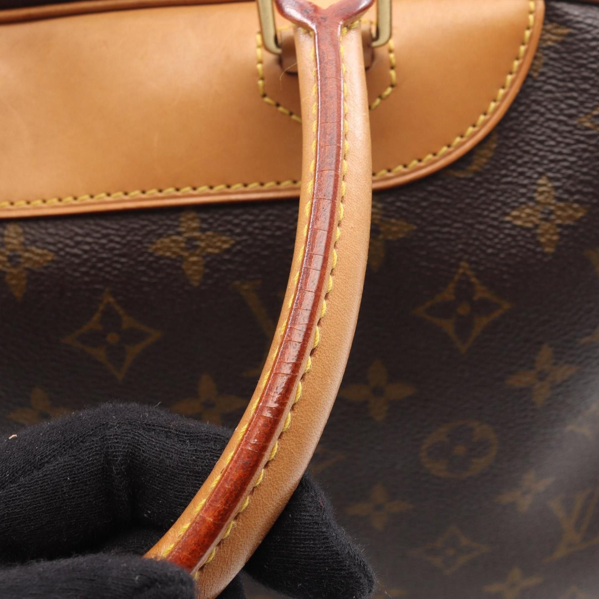 Louis Vuitton Louis Vuitton Deauville Bowling Vanity Handbag, Coated Canvas and Leather, Monogram, Women's, Brown, M47270 Size ONE SIZE - 6 Thumbnail