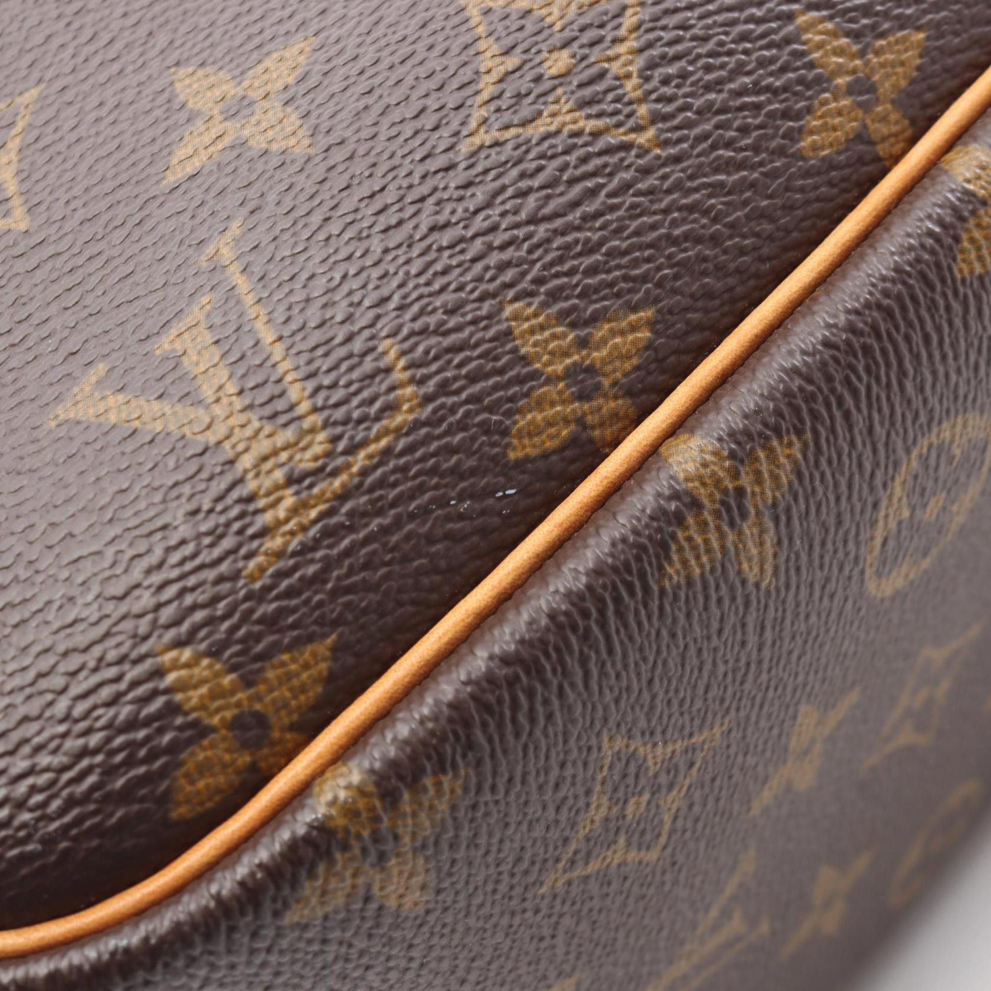Louis Vuitton Louis Vuitton Deauville Bowling Vanity Handbag, Coated Canvas and Leather, Monogram, Women's, Brown, M47270 Size ONE SIZE - 12 Thumbnail