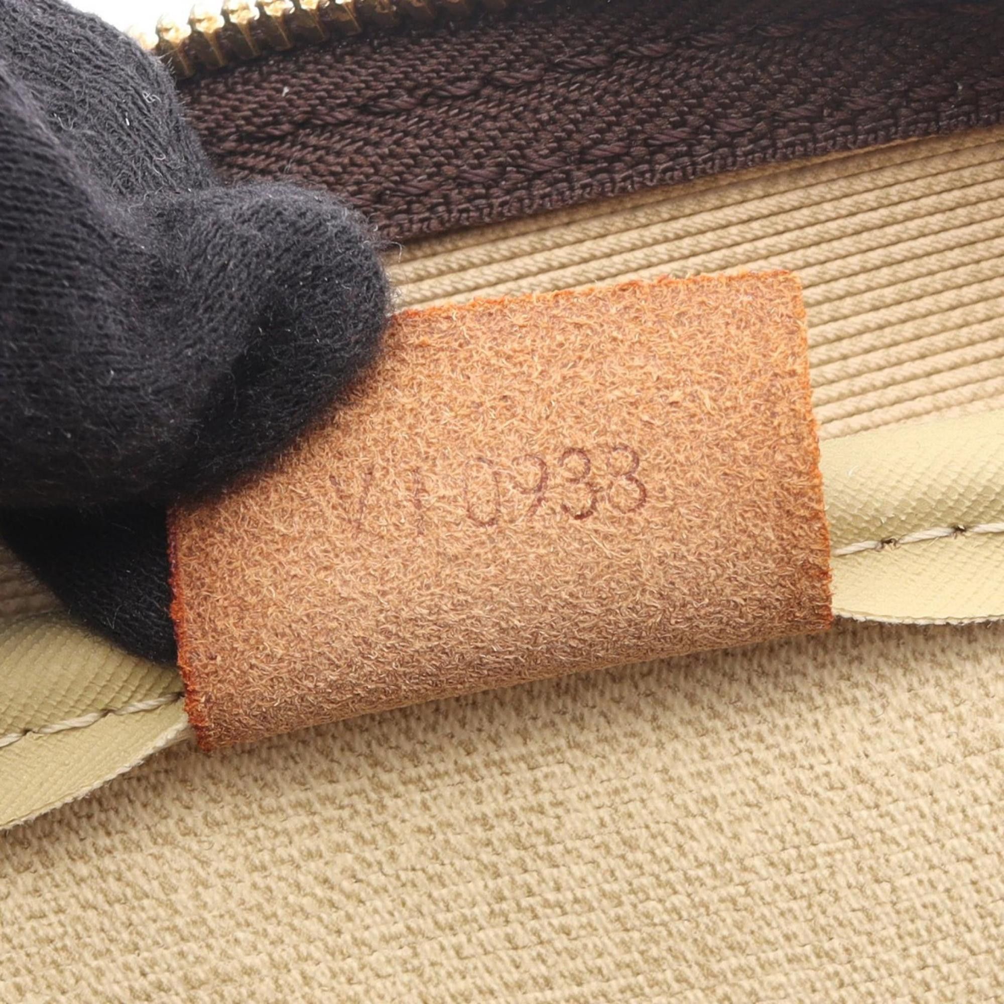Louis Vuitton Louis Vuitton Deauville Bowling Vanity Handbag, Coated Canvas and Leather, Monogram, Women's, Brown, M47270 Size ONE SIZE - 5 Thumbnail