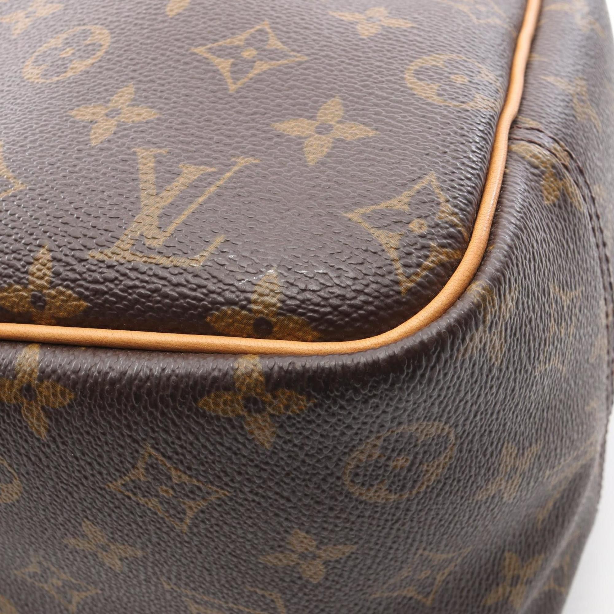 Louis Vuitton Louis Vuitton Deauville Bowling Vanity Handbag, Coated Canvas and Leather, Monogram, Women's, Brown, M47270 Size ONE SIZE - 13 Thumbnail