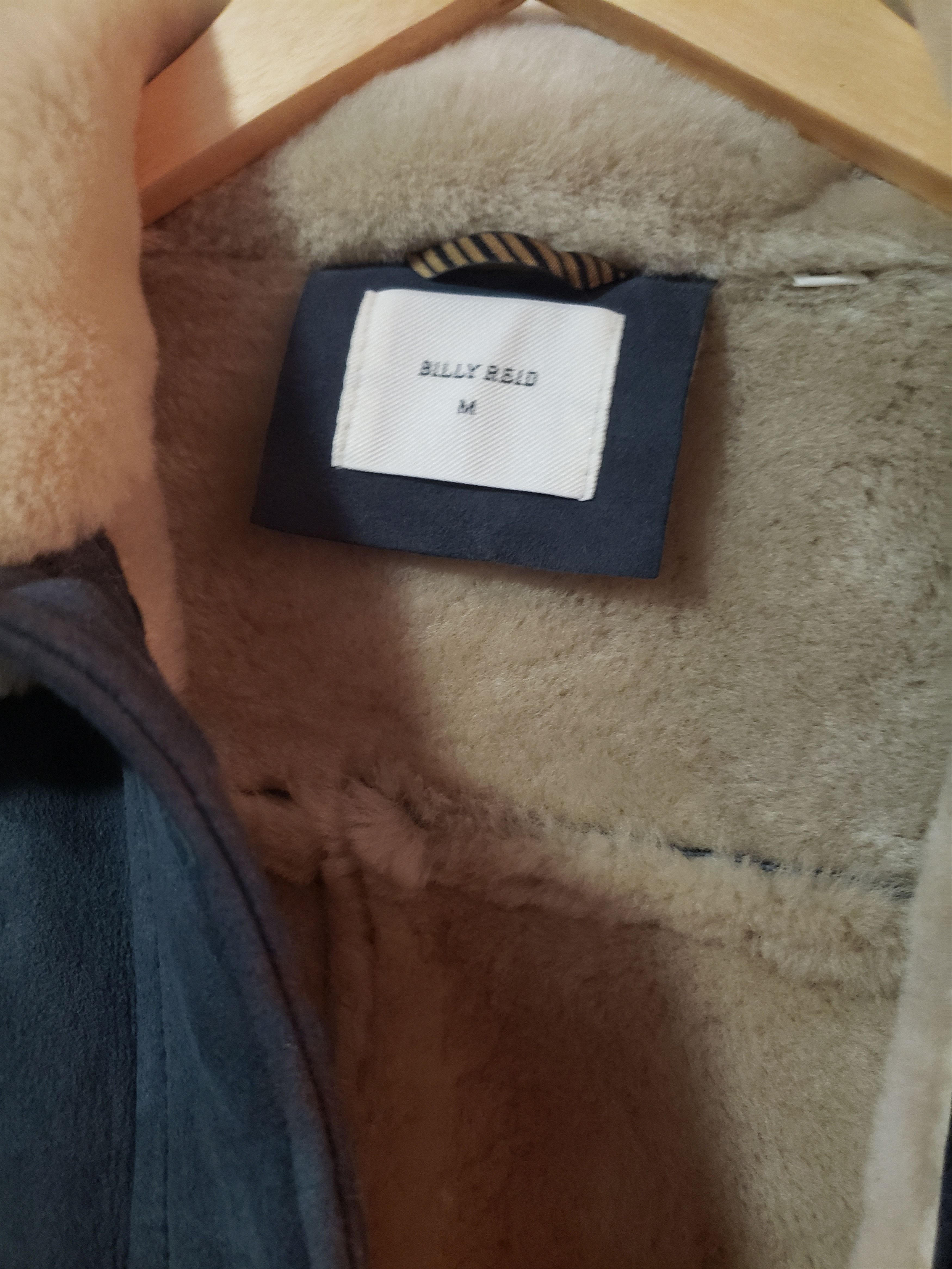 Billy Reid Smoke Duke Shearling Jacket Grailed