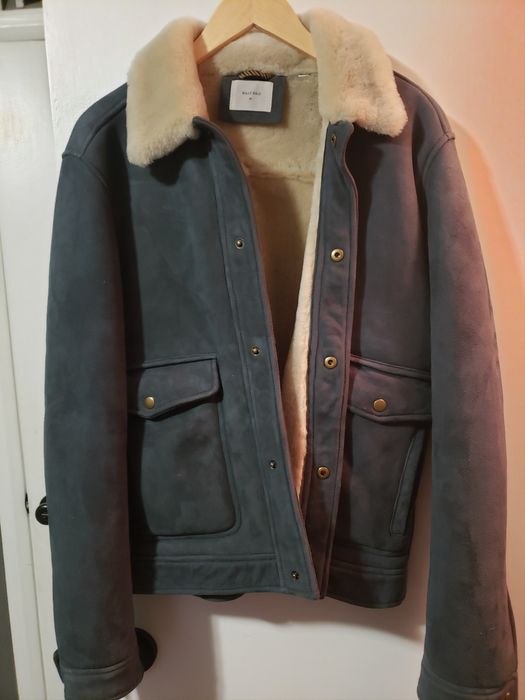 Billy Reid Smoke Duke Shearling Jacket Grailed