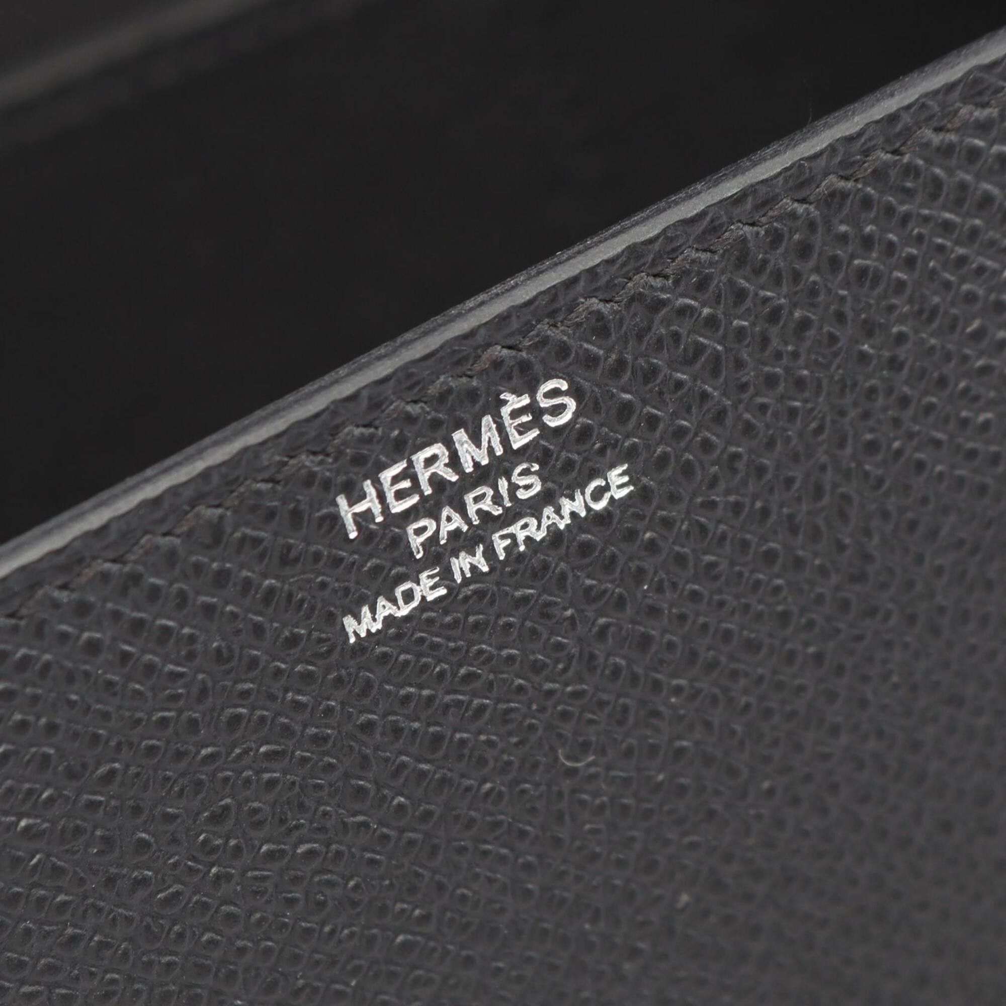 Hermes Hermes Della Cavalleria Mini Shoulder Bag/Handbag, Leather (Veau Epsom), Women's, Black Size ONE SIZE - 4 Thumbnail