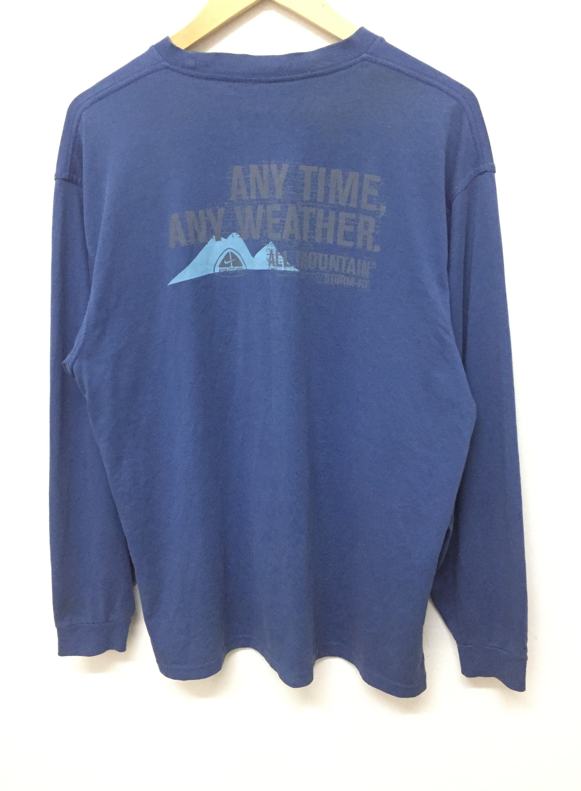 Nike × Nike ACG × Vintage 90s 00s ACG Long sleeve shirt Dri Fit Size US M / EU 48-50 / 2 - 1 Thumbnail