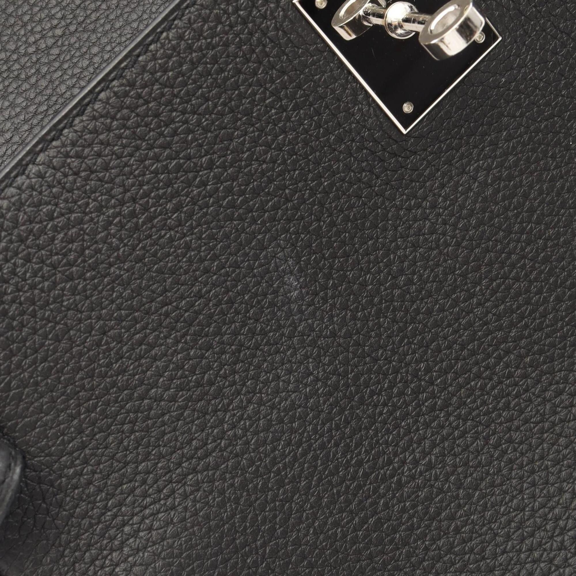 Hermes Hermes Kelly 28, 2-way handbag, leather, Togo black. Size ONE SIZE - 9 Thumbnail