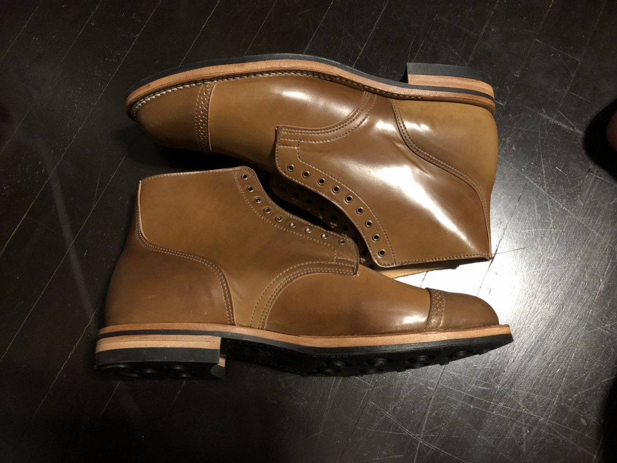 Viberg Bourbon Shell Cordovan Service Boots Grailed