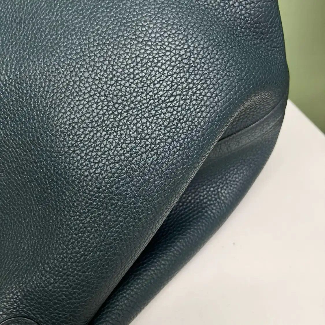 Hermes Hermes Picotin Lock 26 Vert Cypres Clemence cowhide leather picotin shoulder bag Size ONE SIZE - 8 Thumbnail