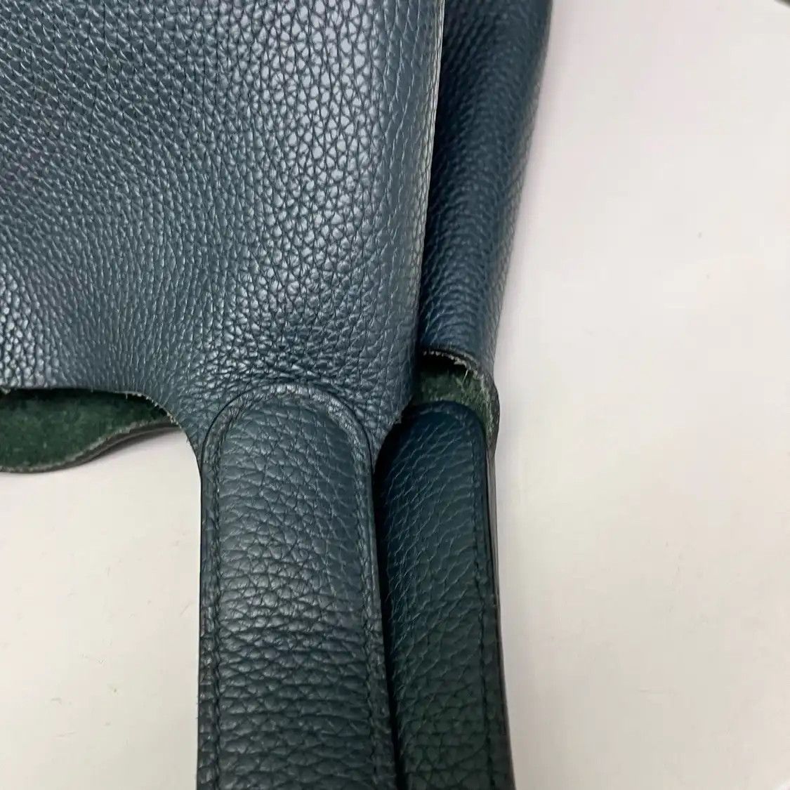 Hermes Hermes Picotin Lock 26 Vert Cypres Clemence cowhide leather picotin shoulder bag Size ONE SIZE - 6 Thumbnail