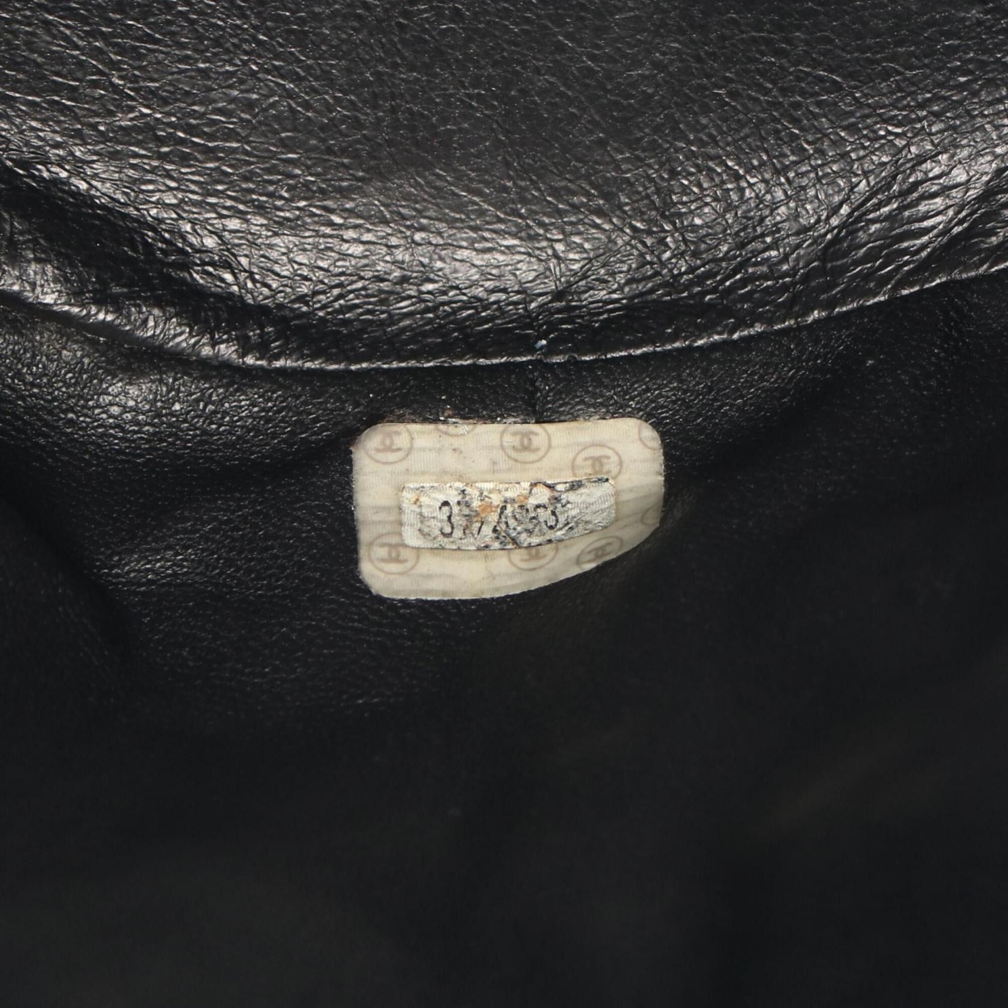 Chanel Chanel Matelassé Backpack/Handbag, Lambskin Leather, Women's, Black Size ONE SIZE - 5 Thumbnail