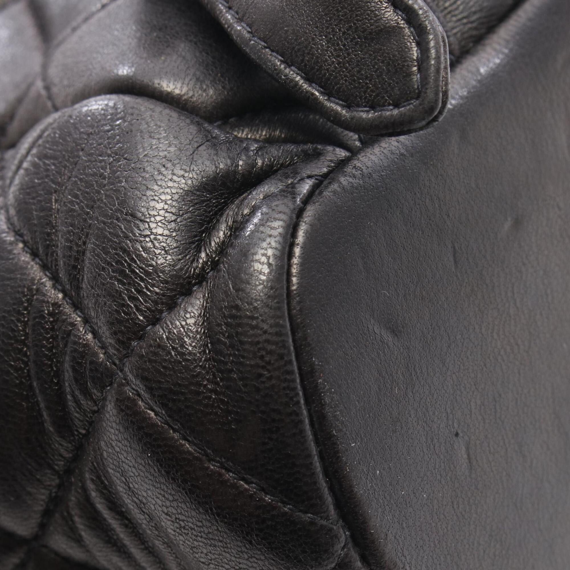 Chanel Chanel Matelassé Backpack/Handbag, Lambskin Leather, Women's, Black Size ONE SIZE - 9 Thumbnail