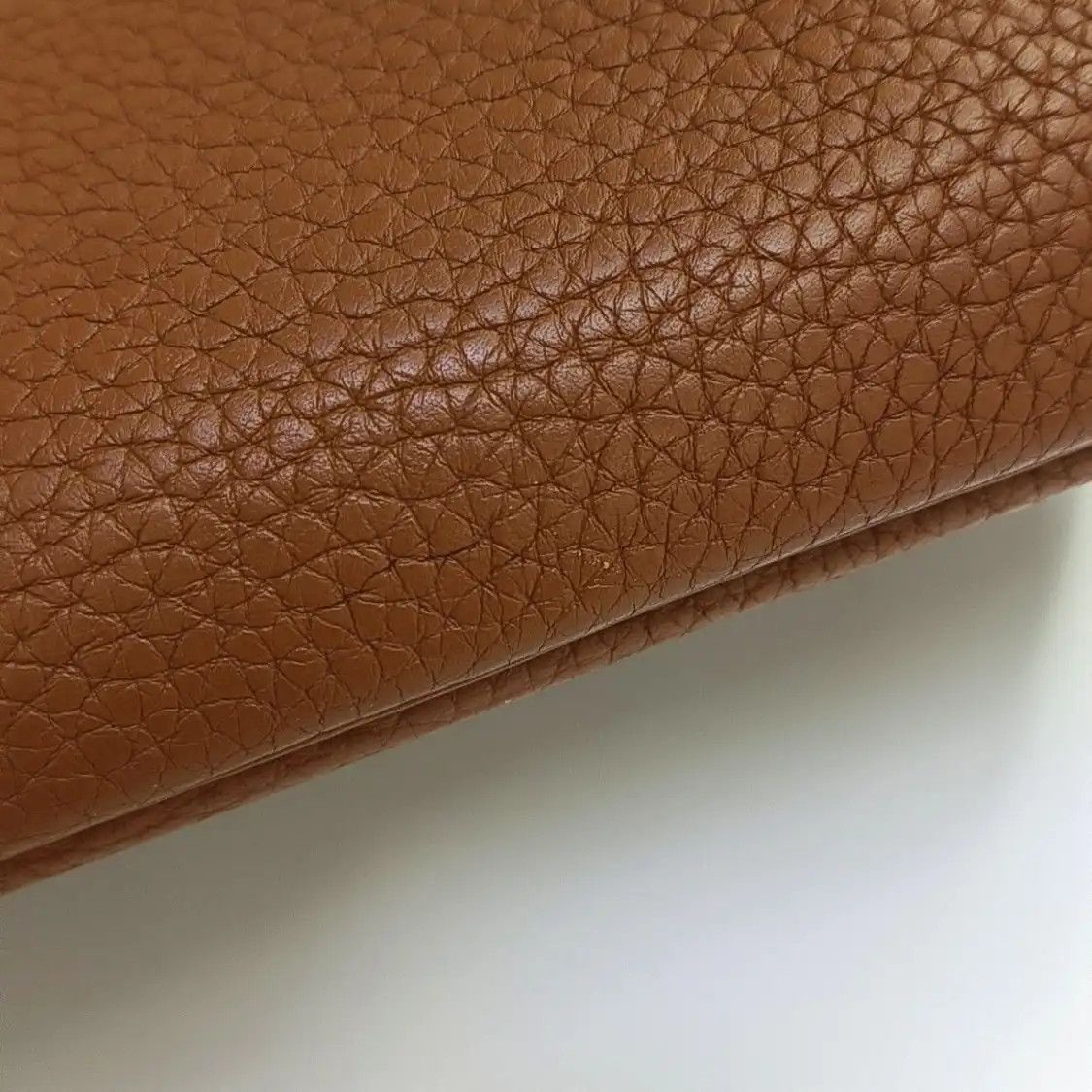 Hermes Hermes Bolide 31 Gold Brown Clemence cowhide leather shoulder bag handbag silver Size ONE SIZE - 10 Thumbnail