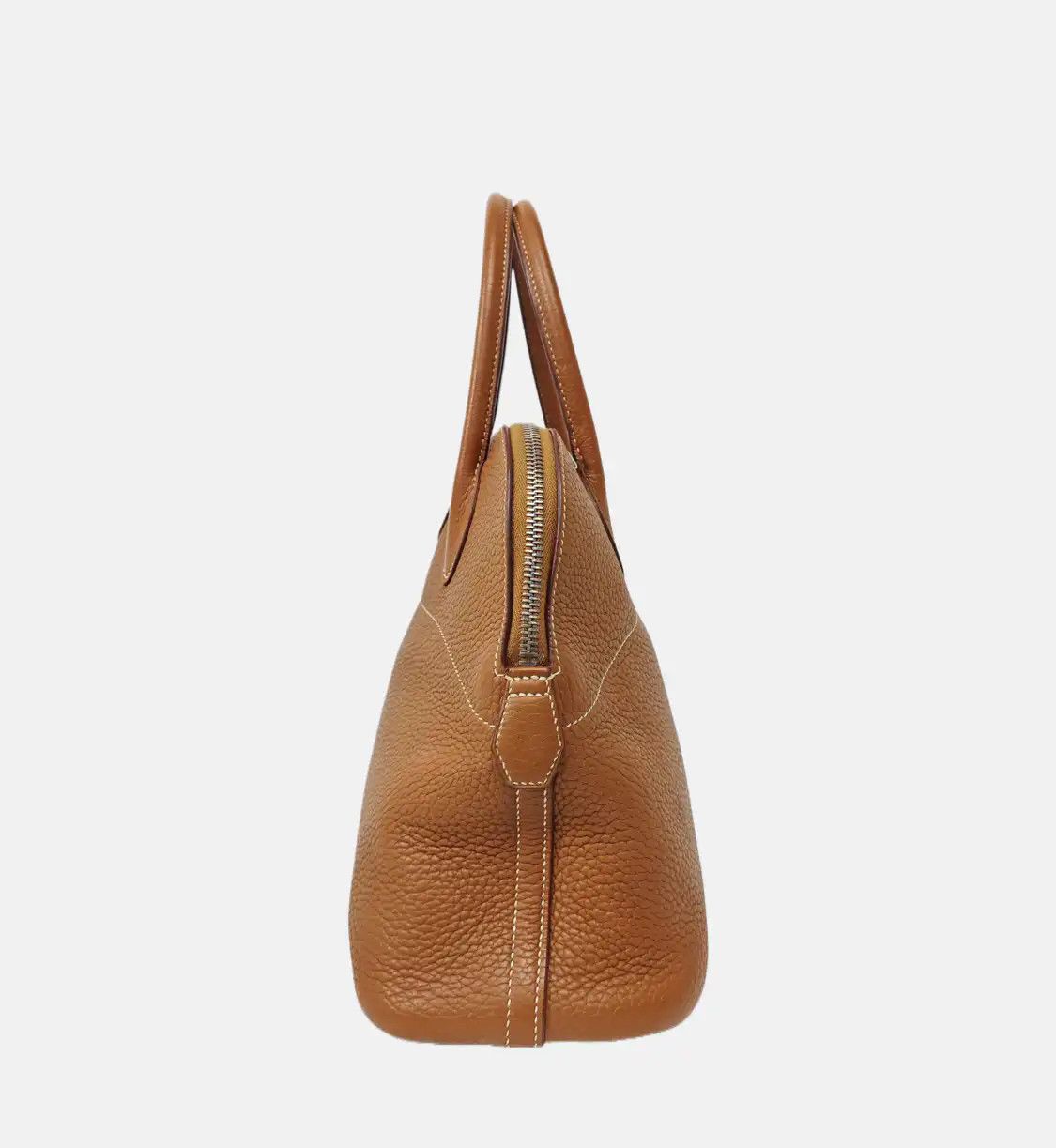Hermes Hermes Bolide 31 Gold Brown Clemence cowhide leather shoulder bag handbag silver Size ONE SIZE - 3 Thumbnail