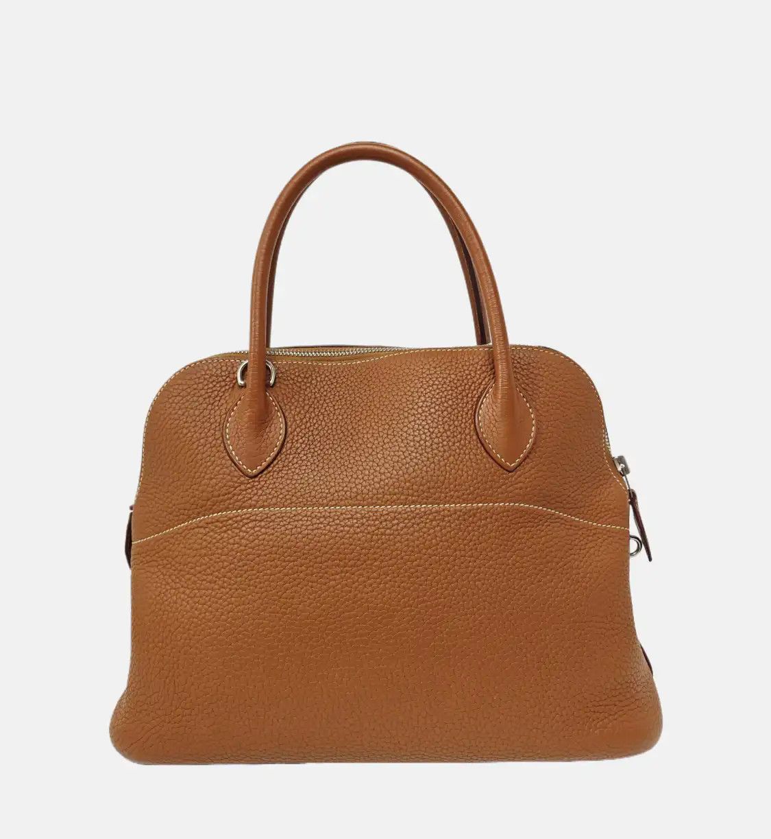 Hermes Hermes Bolide 31 Gold Brown Clemence cowhide leather shoulder bag handbag silver Size ONE SIZE - 5 Thumbnail