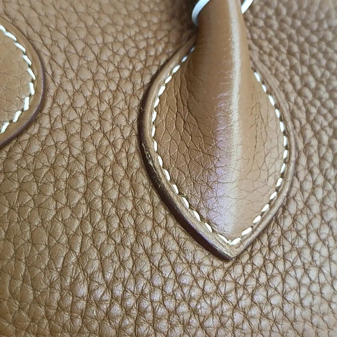 Hermes Hermes Bolide 31 Gold Brown Clemence cowhide leather shoulder bag handbag silver Size ONE SIZE - 11 Thumbnail