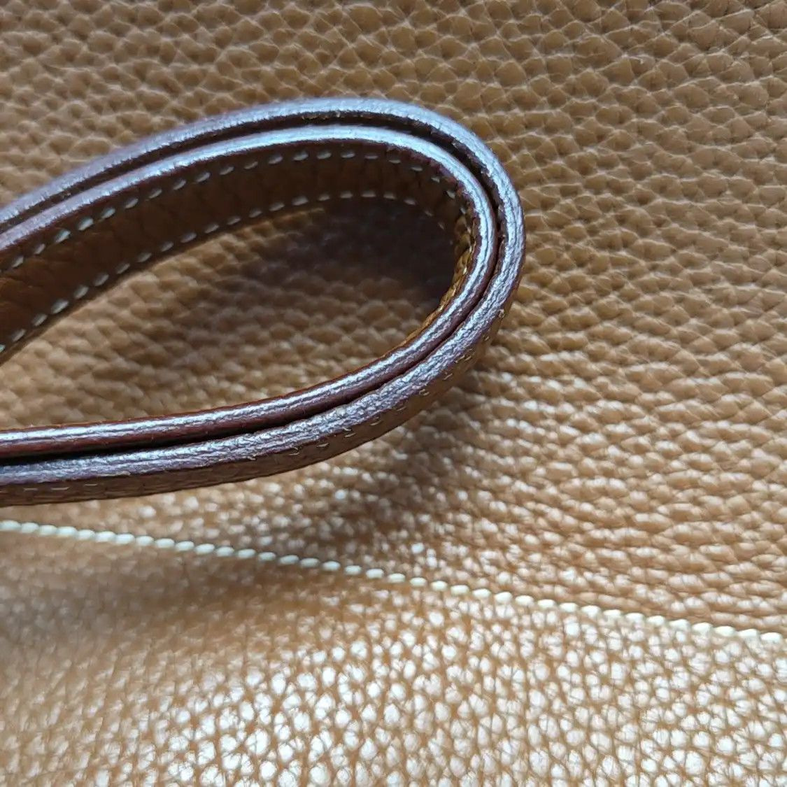 Hermes Hermes Bolide 31 Gold Brown Clemence cowhide leather shoulder bag handbag silver Size ONE SIZE - 21 Thumbnail