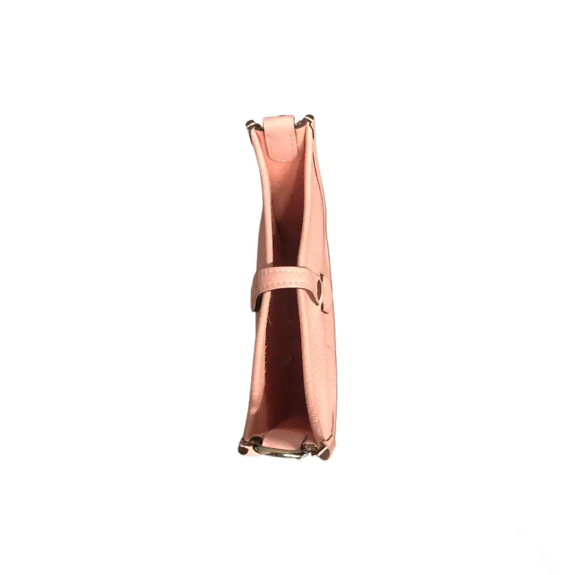 Hermes Hermes Evelyne mini cherry blossom pink Clemence cowhide leather cutout crossbod Size ONE SIZE - 10 Thumbnail