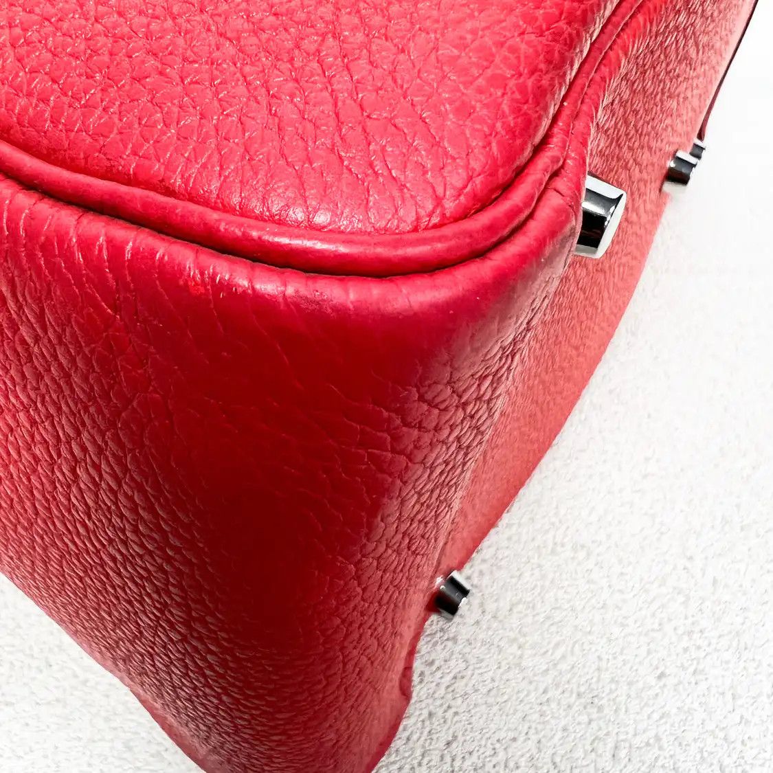 Hermes Hermes Lindy 34 Jaipur pink Togo cowhide leather Lindy bag shoulder bag silver h Size ONE SIZE - 3 Thumbnail