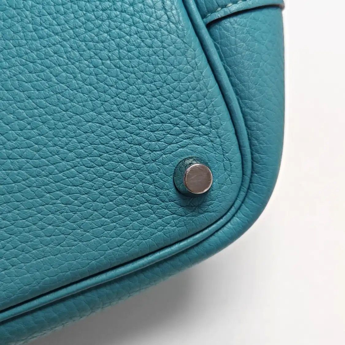 Hermes Hermes Picotin Lock 18 Bleu Macaron Clemence cowhide leather picotin handbag sil Size ONE SIZE - 9 Thumbnail