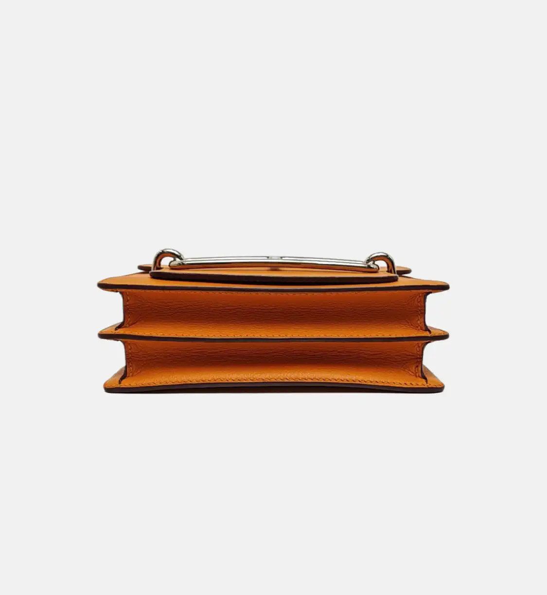 Hermes Hermes Roulis 18 apricot yellow Evercolor cowhide leather Roulis shoulder bag si Size ONE SIZE - 6 Thumbnail