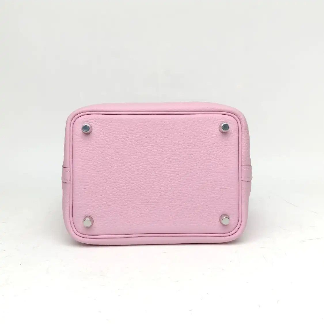 Hermes Hermes Picotin Lock 18 Mauve Sylvestre Clemence cowhide leather handbag silver h Size ONE SIZE - 5 Thumbnail