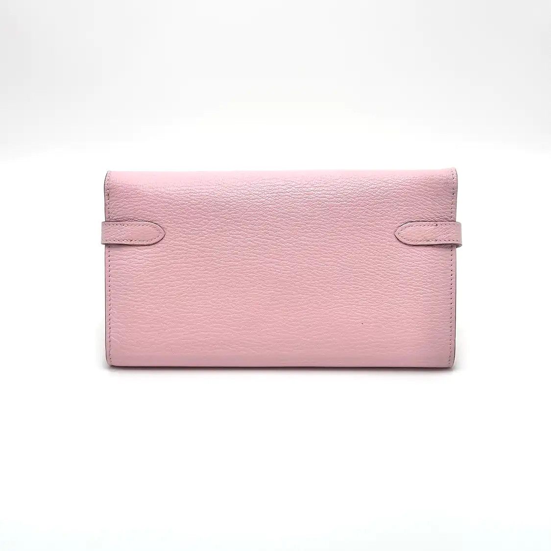Hermes Hermes Kelly Togo 20 cherry blossom pink Evercolor cowhide leather wallet silver Size ONE SIZE - 2 Thumbnail