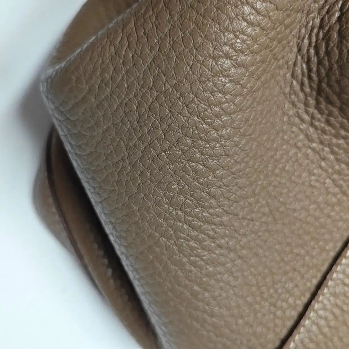Hermes Hermes Garden Party Etoupe Negondacowhide leather handbag silver hardware X Size ONE SIZE - 8 Thumbnail