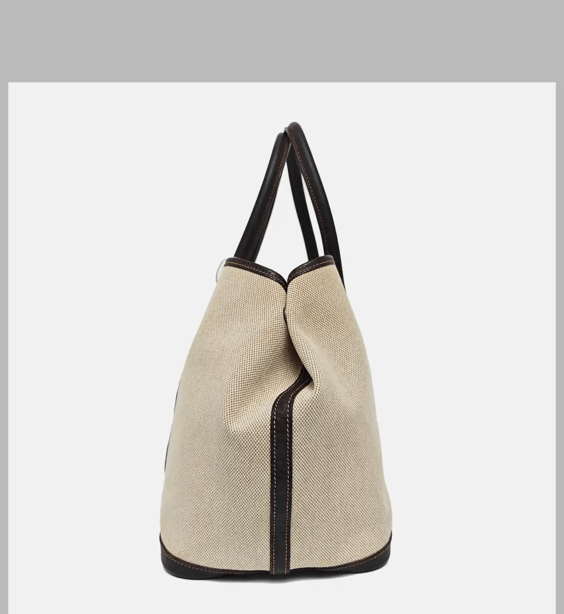 Hermes Hermes Garden Party 36 milkshake white canvas Garden Party handbag silver hardwa Size ONE SIZE - 4 Thumbnail
